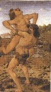 Sandro Botticelli Antonio del Pollaiolo Hercules and Antaeus (mk36) Sweden oil painting artist
